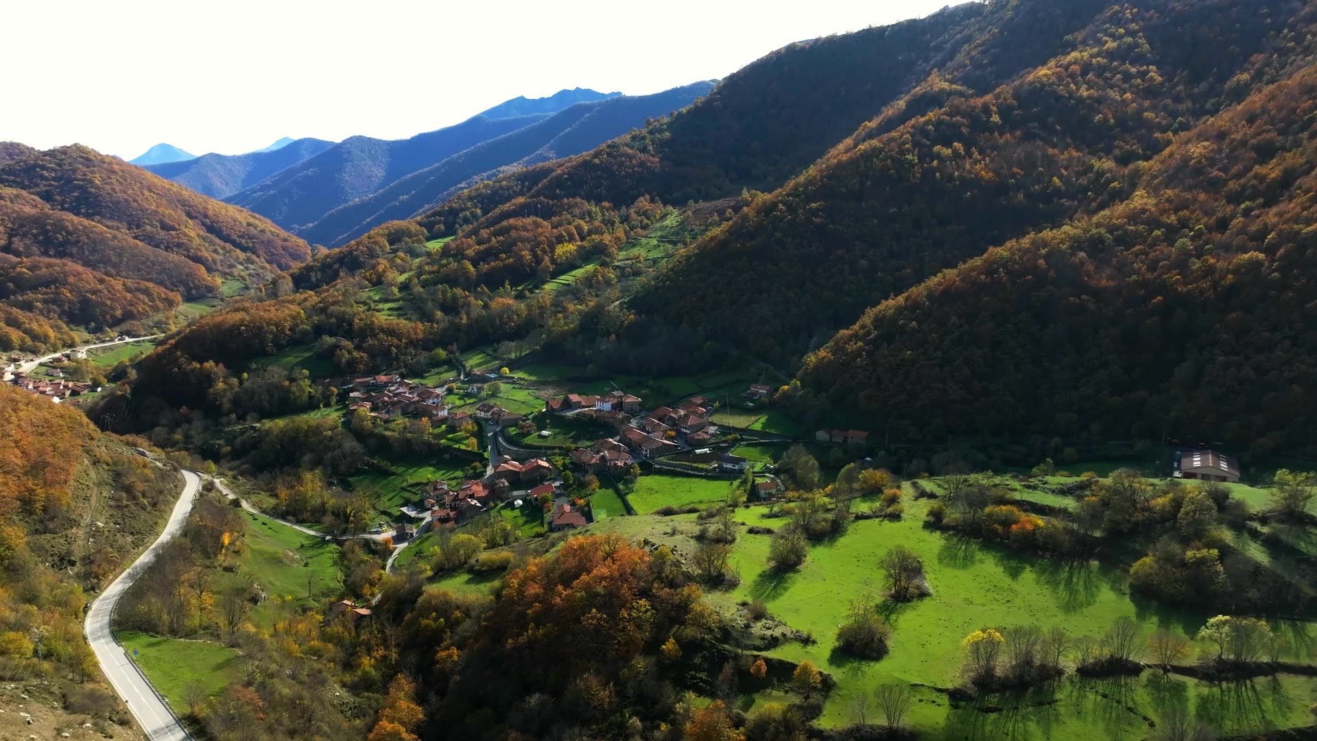 Valle de Camaleño en otoño